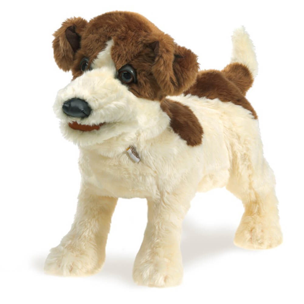 Folkmanis Jack Russell Terrier Hand Puppet