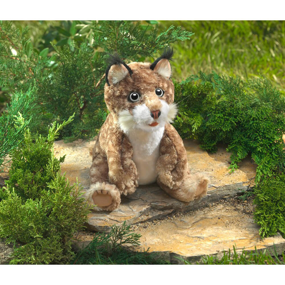 Folkmanis Kitten Bobcat Hand Puppet