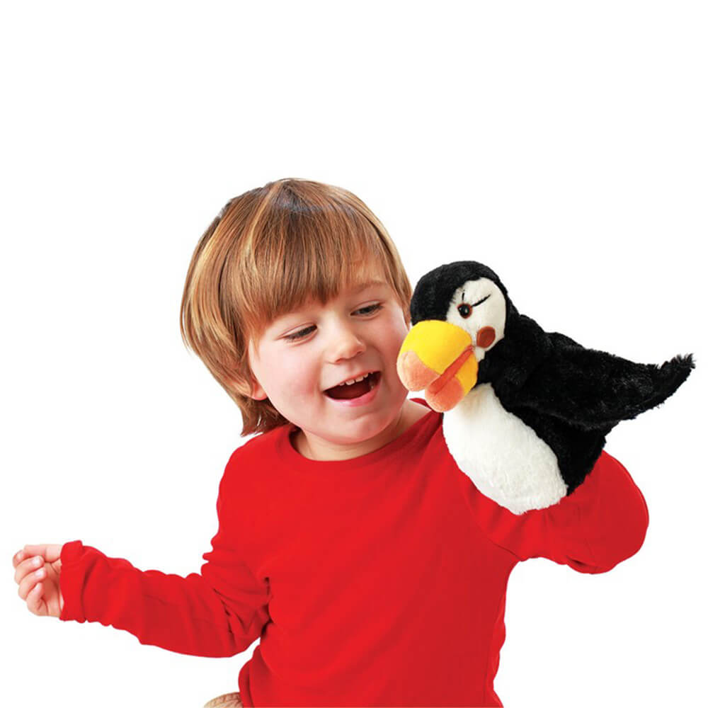 Folkmanis Little Puffin Little Puppet