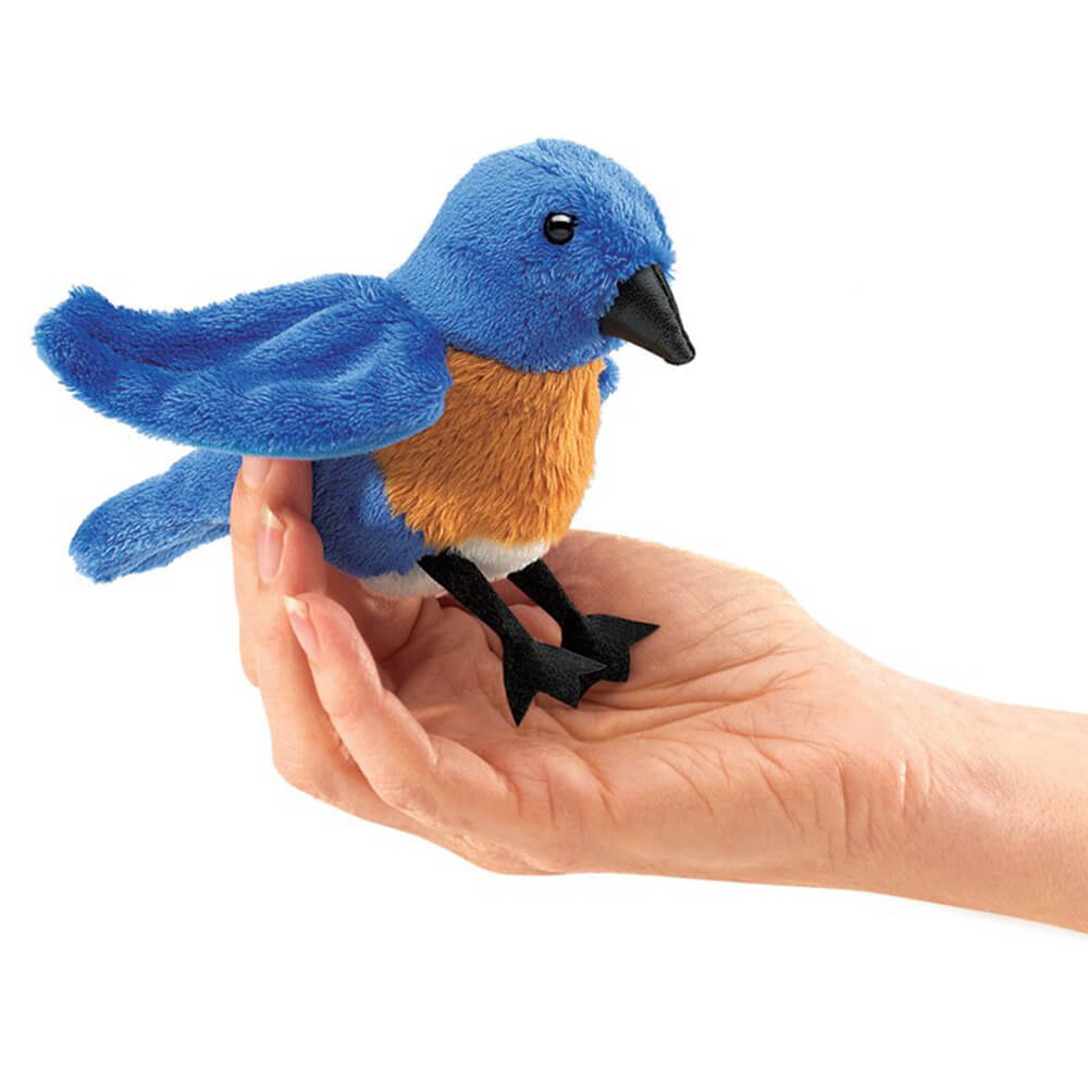 Folkmanis Mini Bluebird Finger Puppet