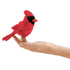 Folkmanis Mini Cardinal Finger Puppet