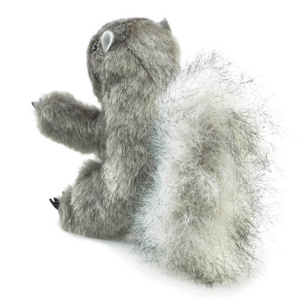 Folkmanis Mini Gray Squirrel Finger Puppet