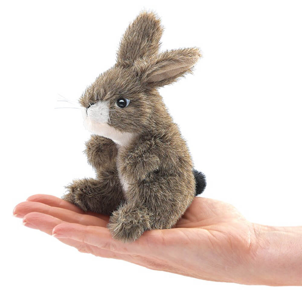 Folkmanis Mini Jack Rabbit Finger Puppet