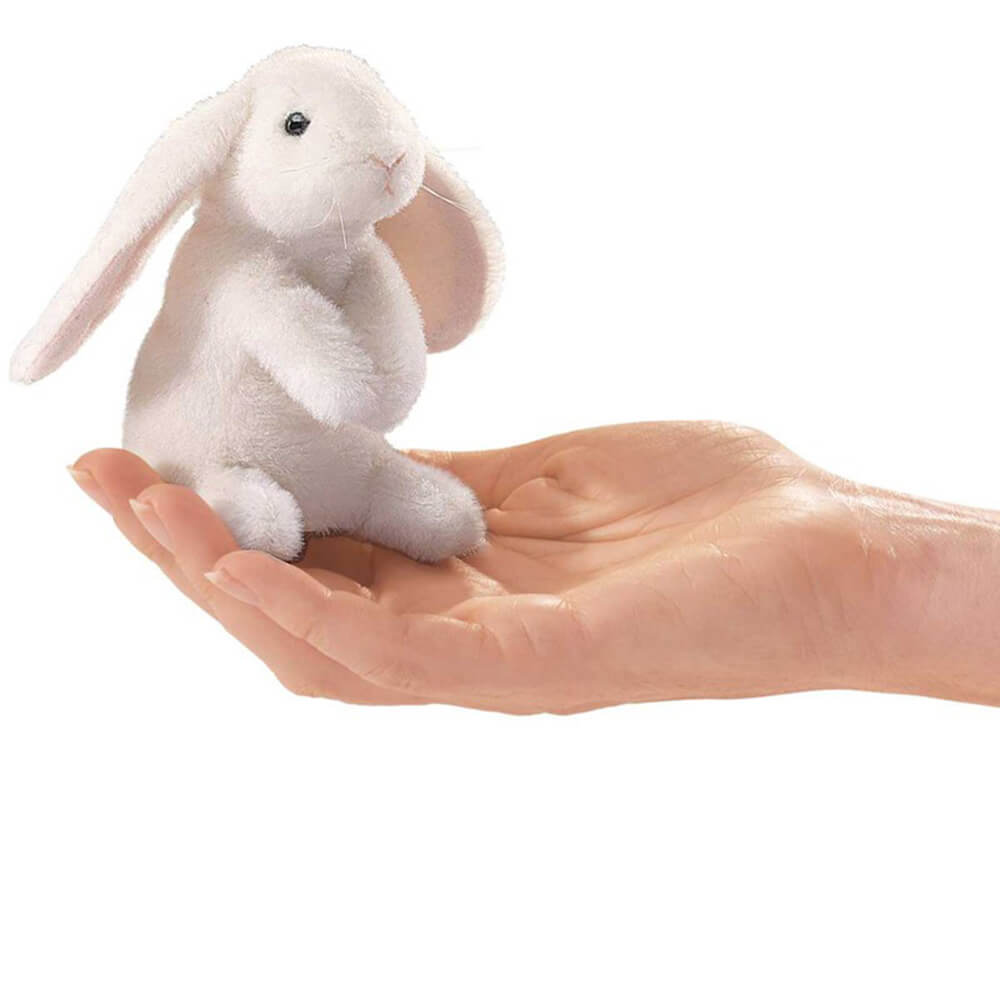 Folkmanis Mini Lop Ear Rabbit Finger Puppet