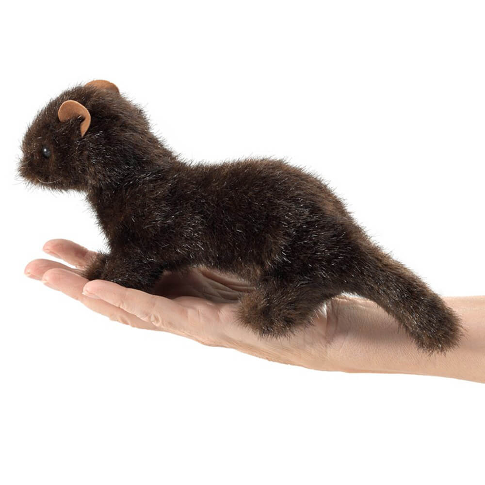 Folkmanis Mini Mink Finger Puppet