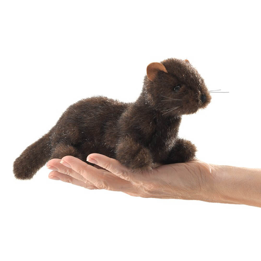 Folkmanis Mini Mink Finger Puppet