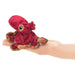 Folkmanis Mini Red Octopus Finger Puppet