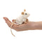 Folkmanis Mini White Mouse Finger Puppet