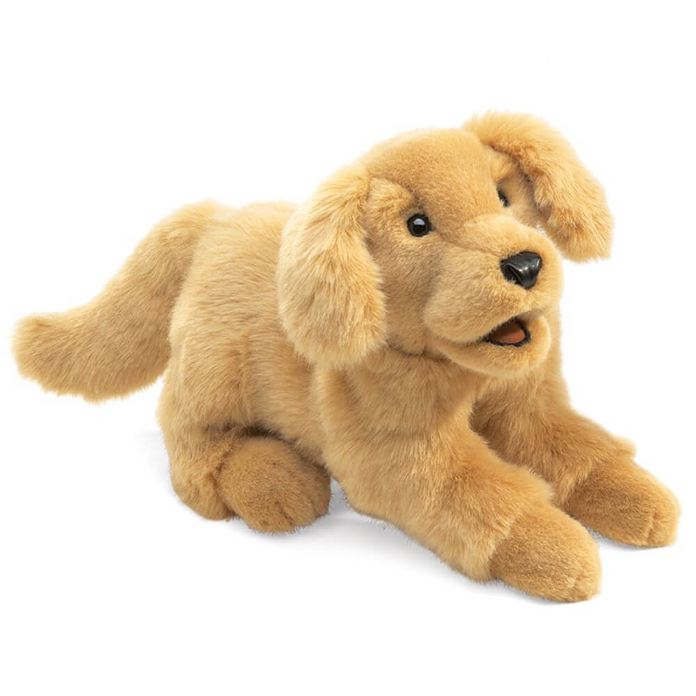 Folkmanis Retriever Puppy Golden Hand Puppet