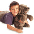 Folkmanis Sitting Dog Hand Puppet