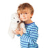 Folkmanis Sitting Polar Bear Hand Puppet