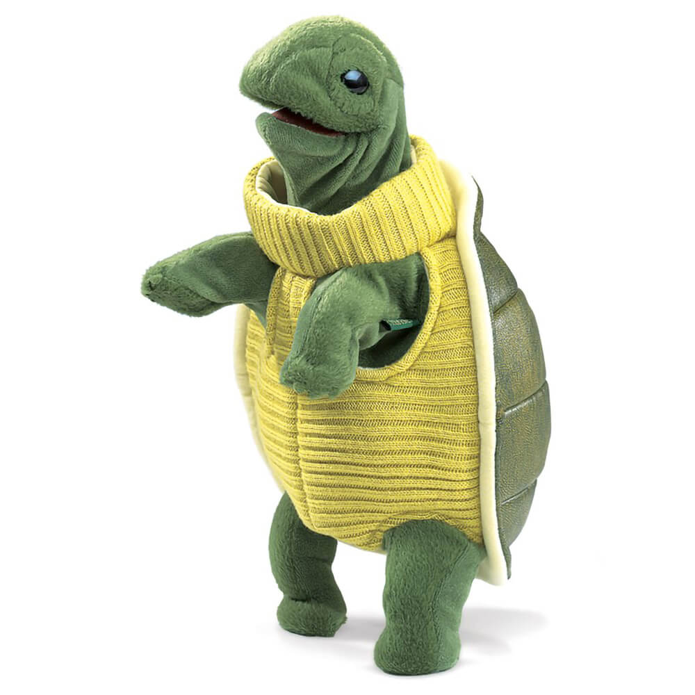 Folkmanis Turtleneck Turtle Hand Puppet