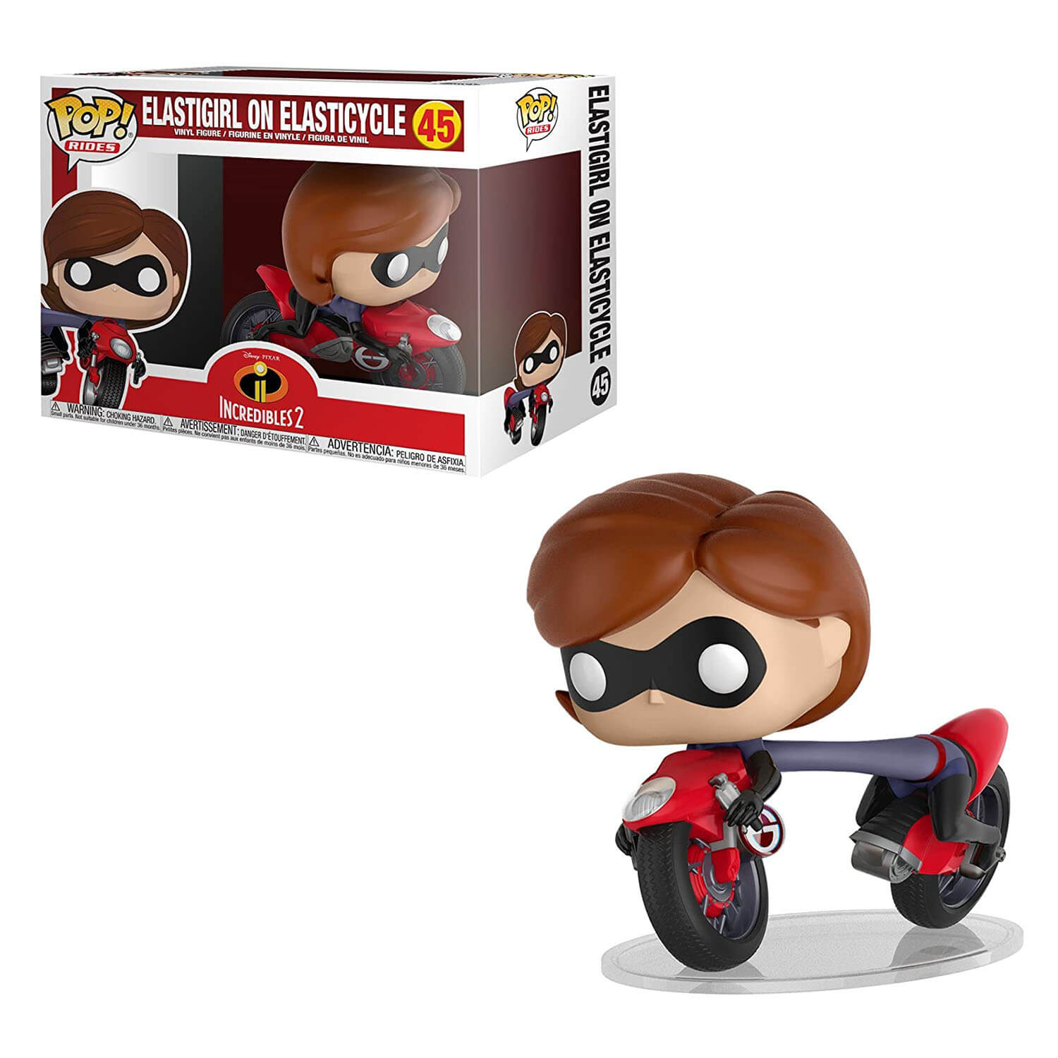 Funko POP Incredibles 2 Elastigirl on Elasticycle #45