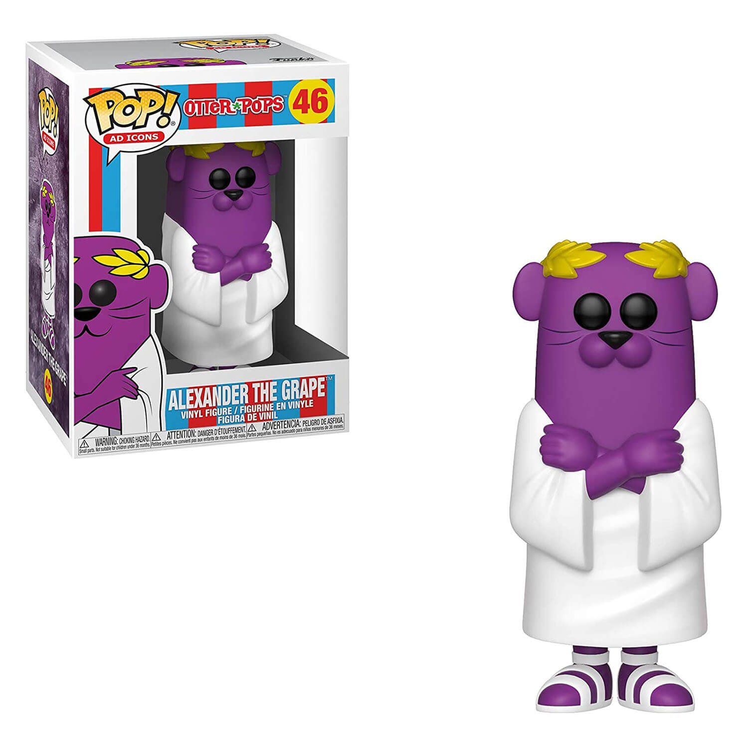 Funko Pop Ad Icons Otter Pops Alexander the Grape #46