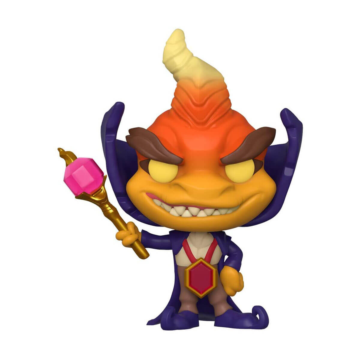 Front view of the Funko POP Games Spyro Ripto #531 figure.