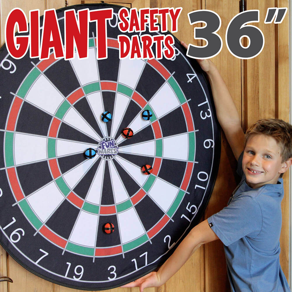 Funwares Giant Safety Darts with 36