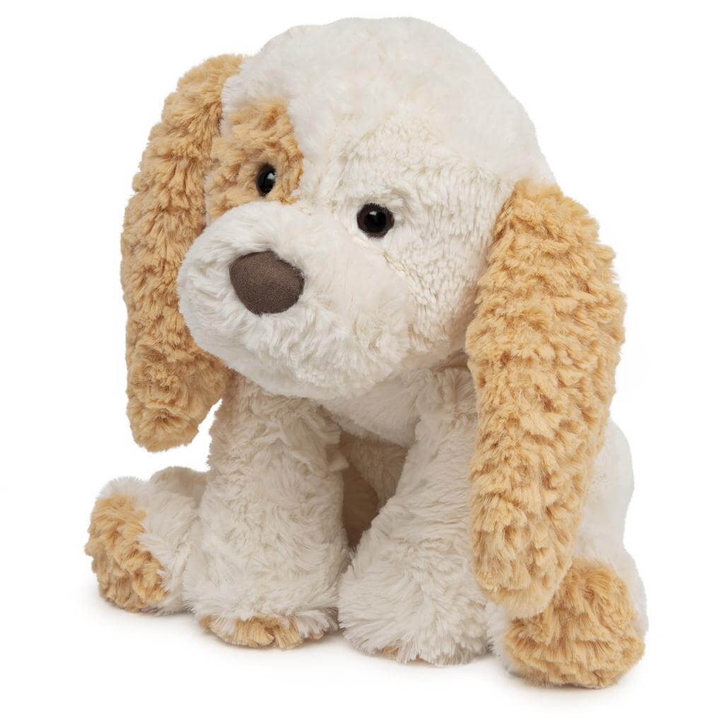 Gund Cozys Puppy 10 Inch Plush in White and Tan