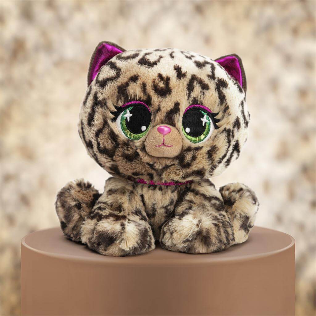 Gund P.Lushes Pets Sadie Spotson Leopard 6 Inch Tan Plush