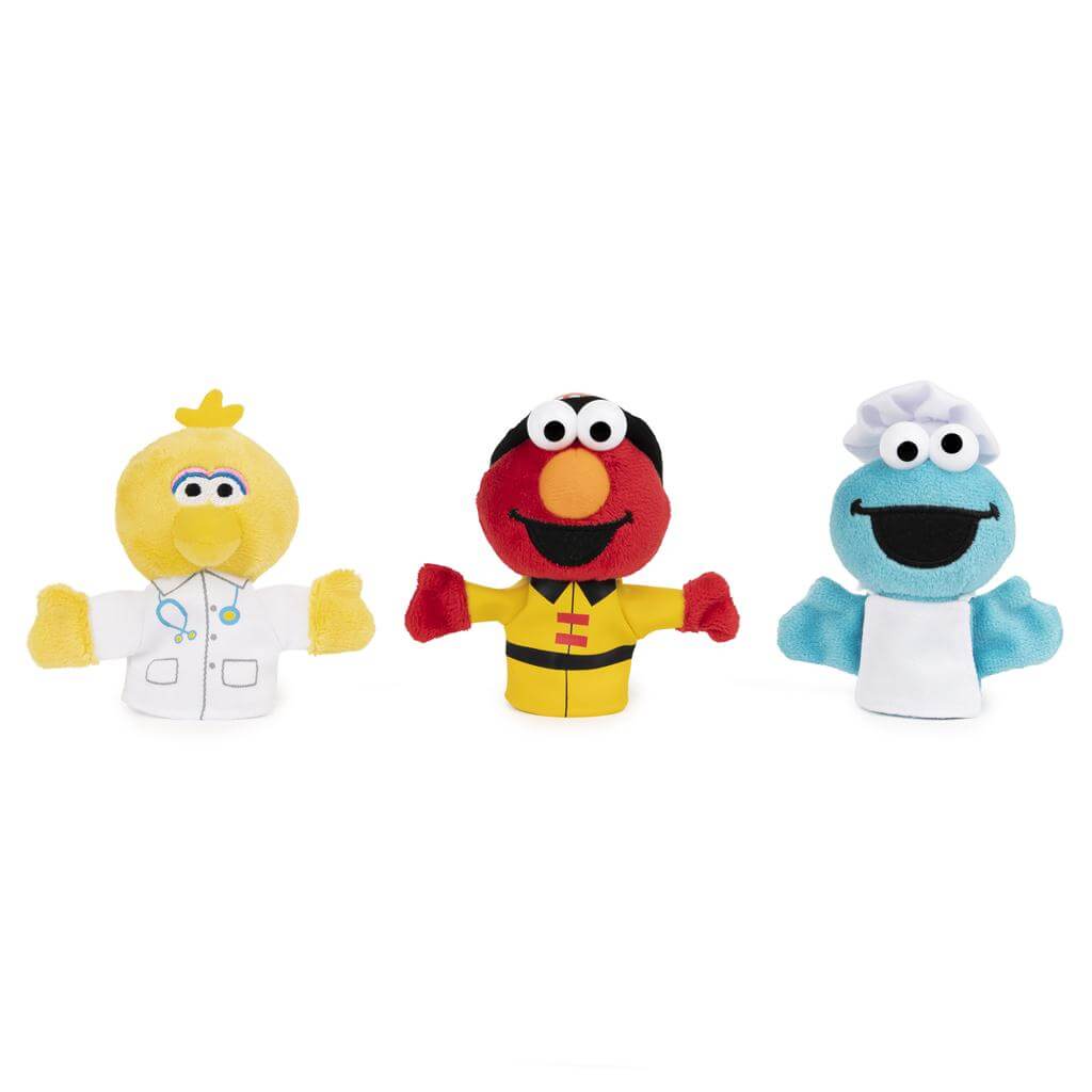 Gund Sesame Street People In Your Neighborhood Finger Puppets Set