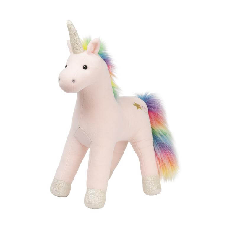 Gund Starflower Unicorn Rainbow Sparkle 15 Inch Plush