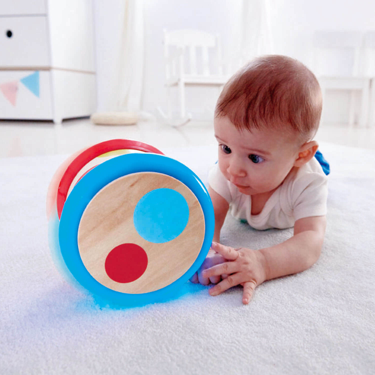 Hape Baby Drum Musical Instrument Toy