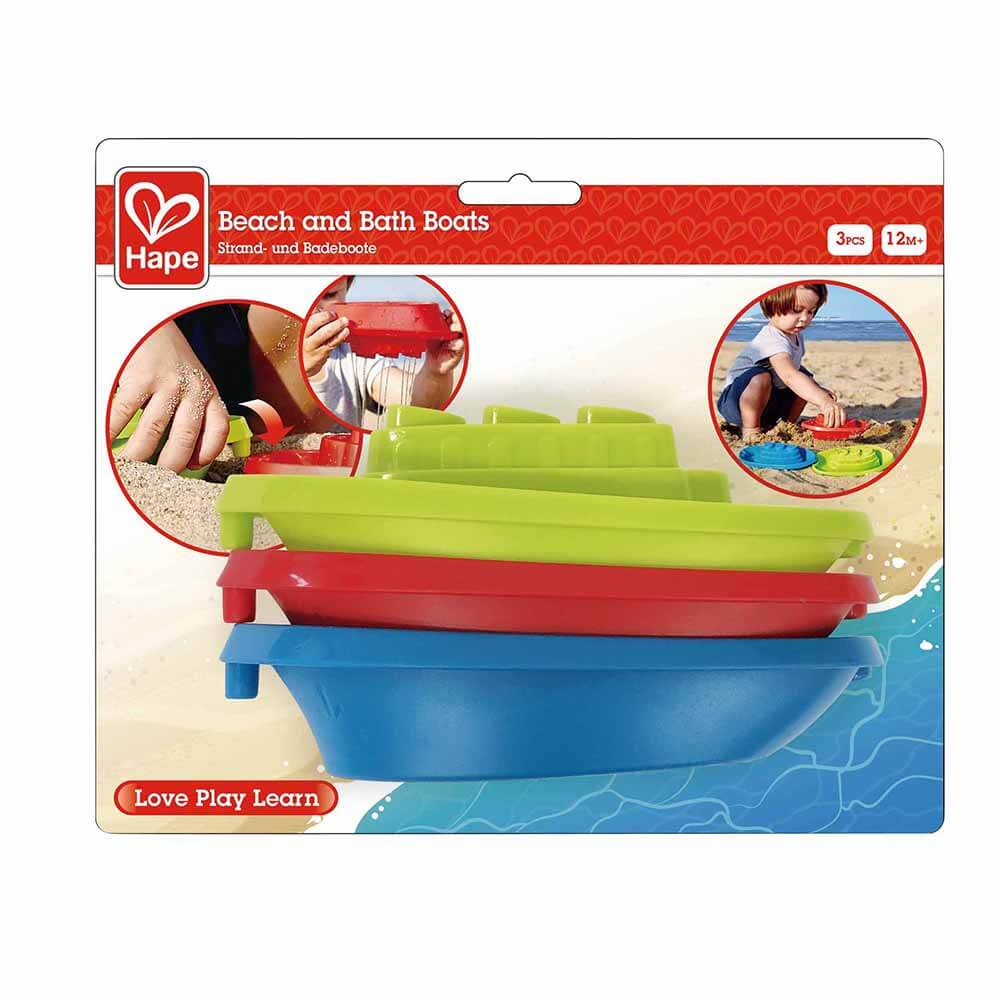 Hape Beach and Bath Boats