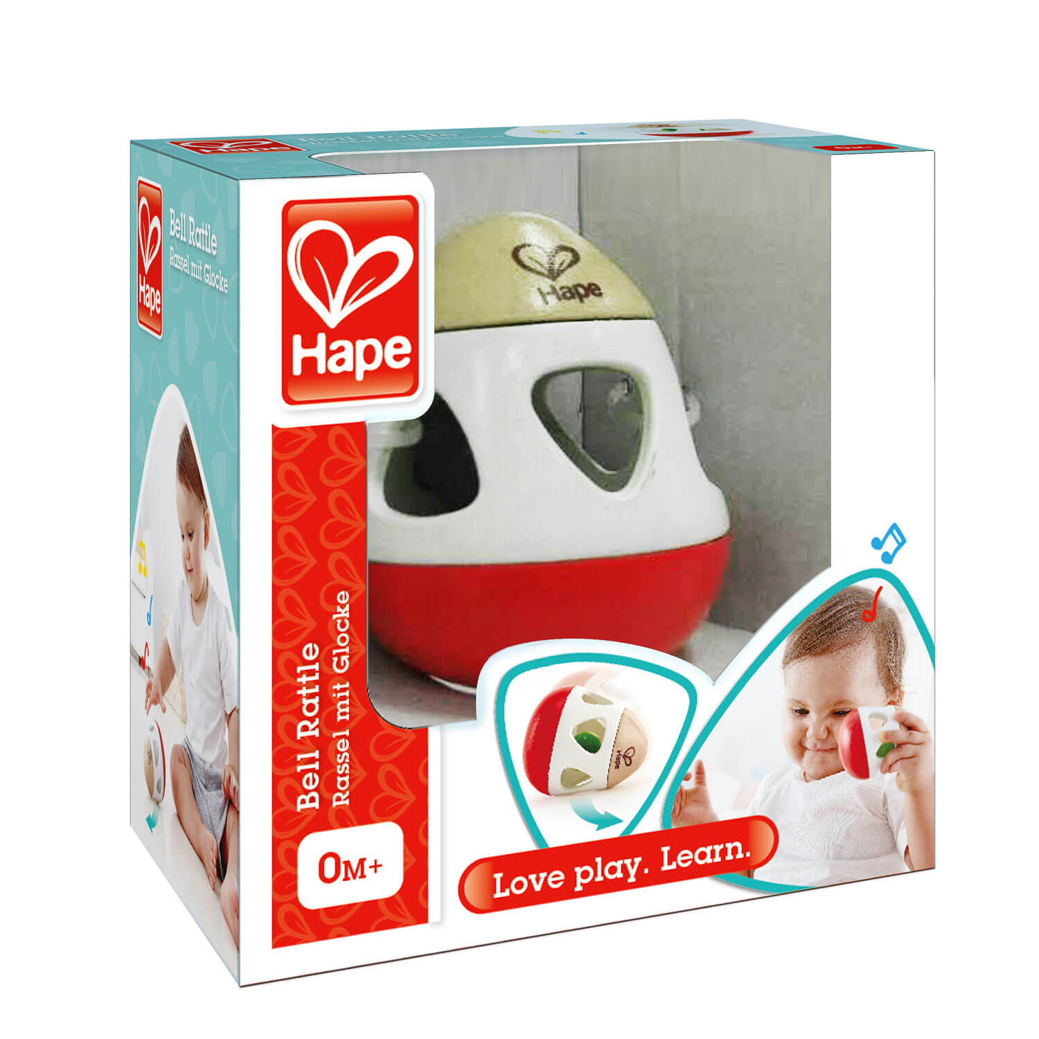 Hape Bell Rattle Baby Toy