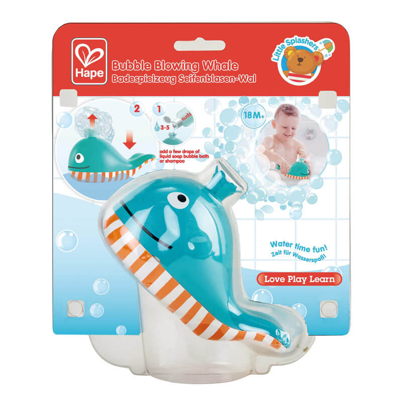 Hape Bubble Blowing Whale Bath Toy