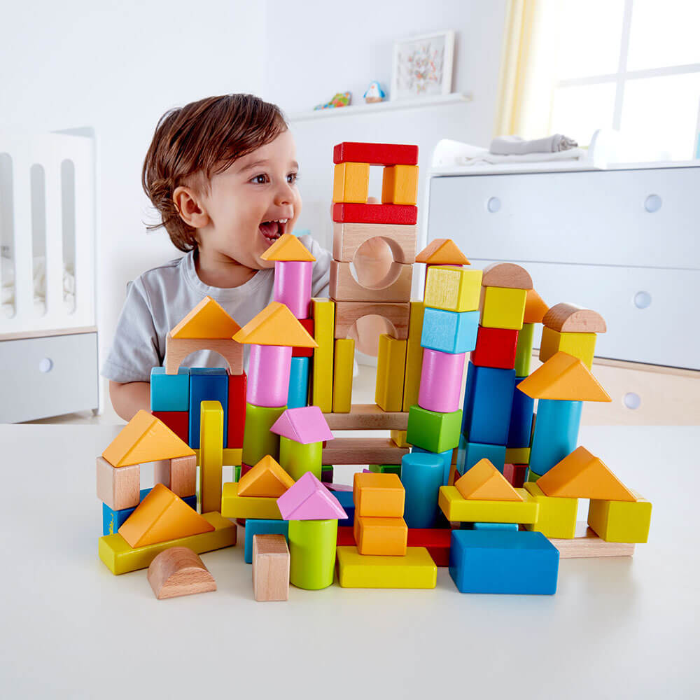 Hape Build Up and Away Blocks