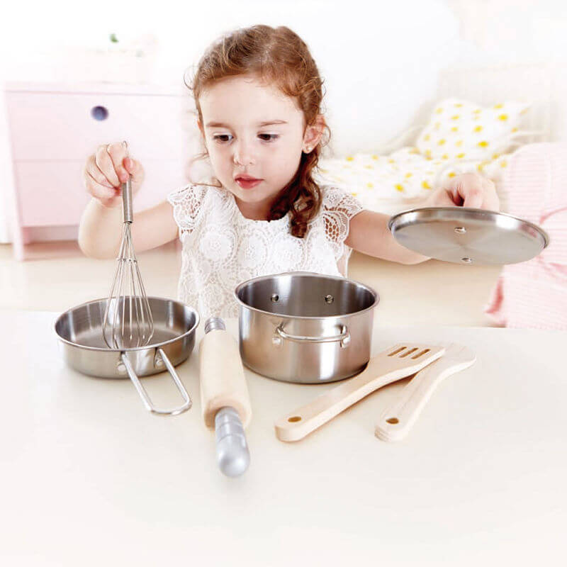 Hape Chef's Cooking Pot and Pan Set