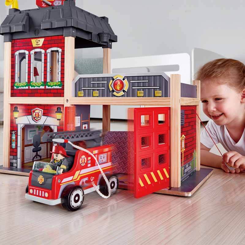 Hape City Fire Station Playset