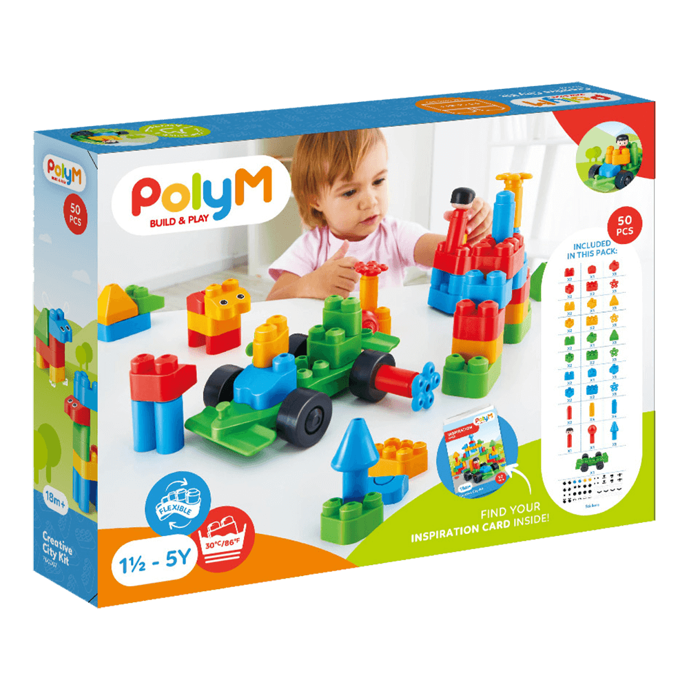 Hape PolyM Creative City Kit