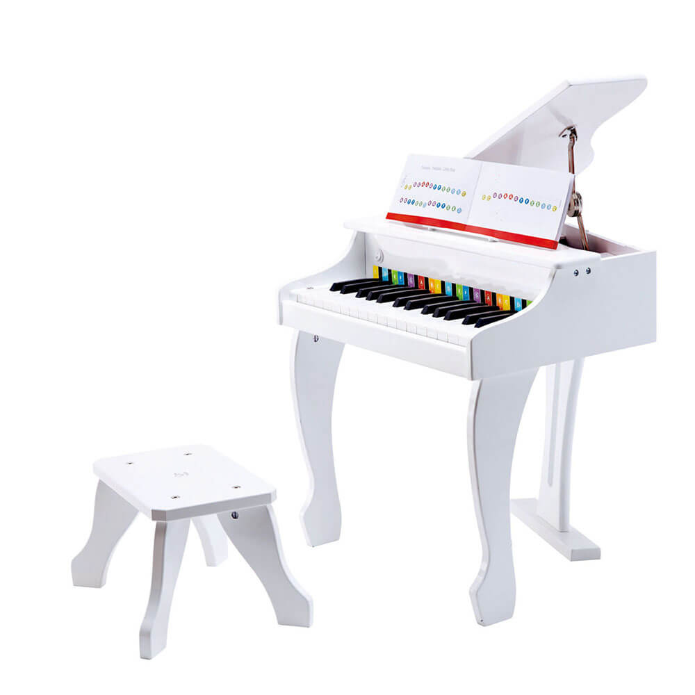 Hape Deluxe Grand Piano (White)