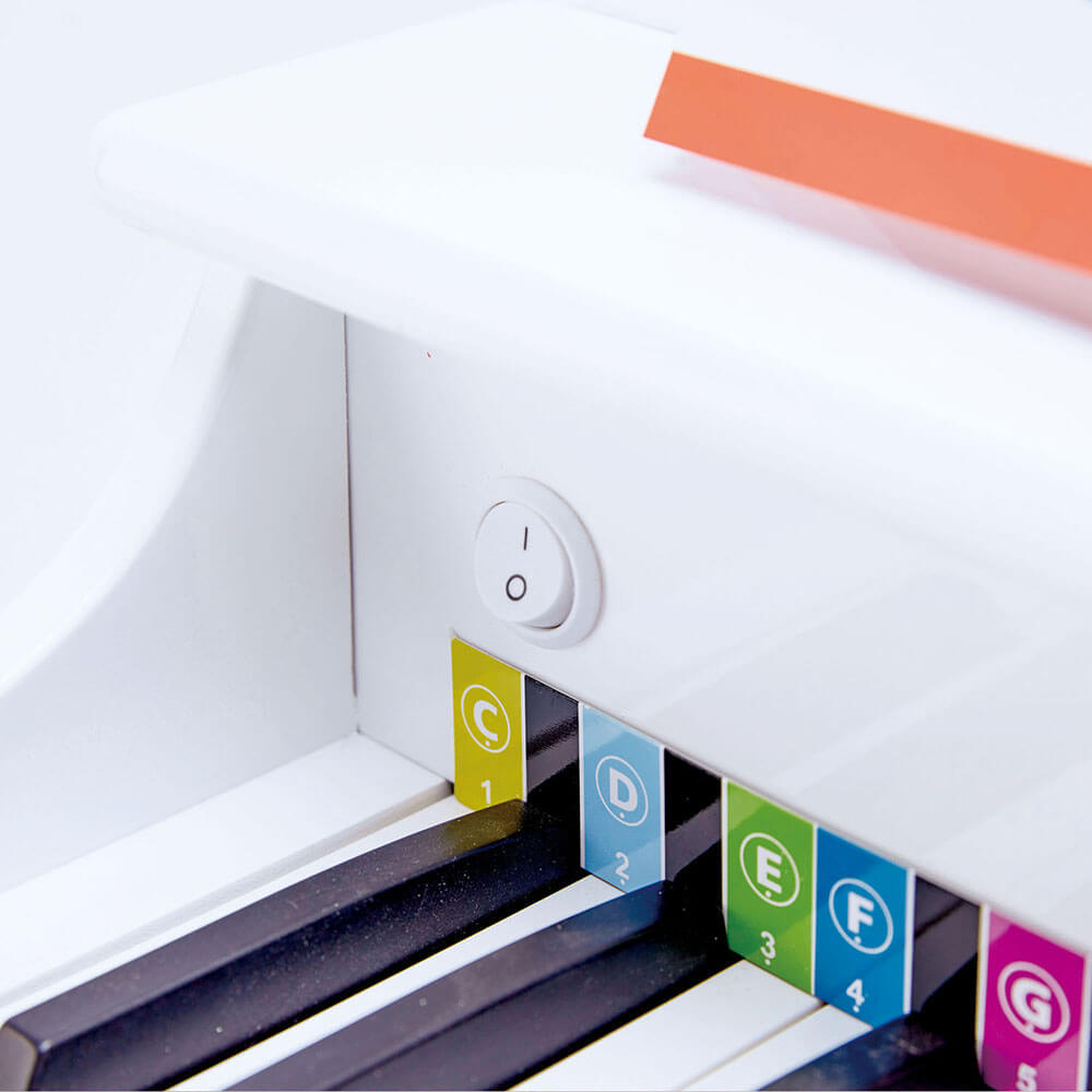 Hape Deluxe Grand Piano (White)