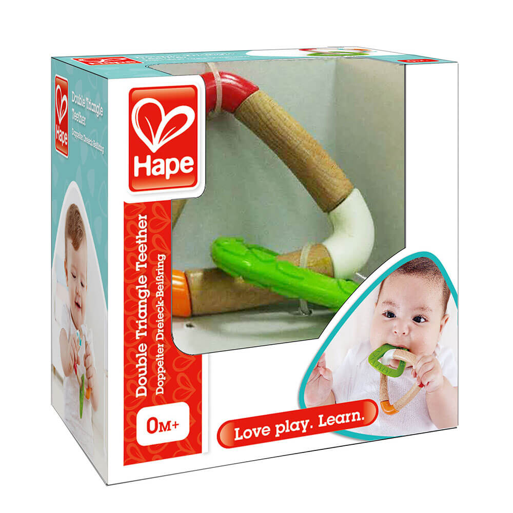 Hape Double Triangle Teether