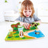 Hape Farm Animal Puzzle & Play