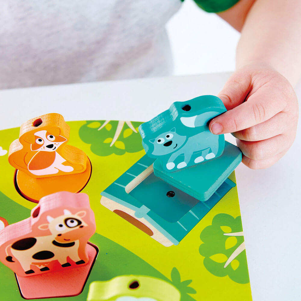 Hape Farmyard Sound Puzzle