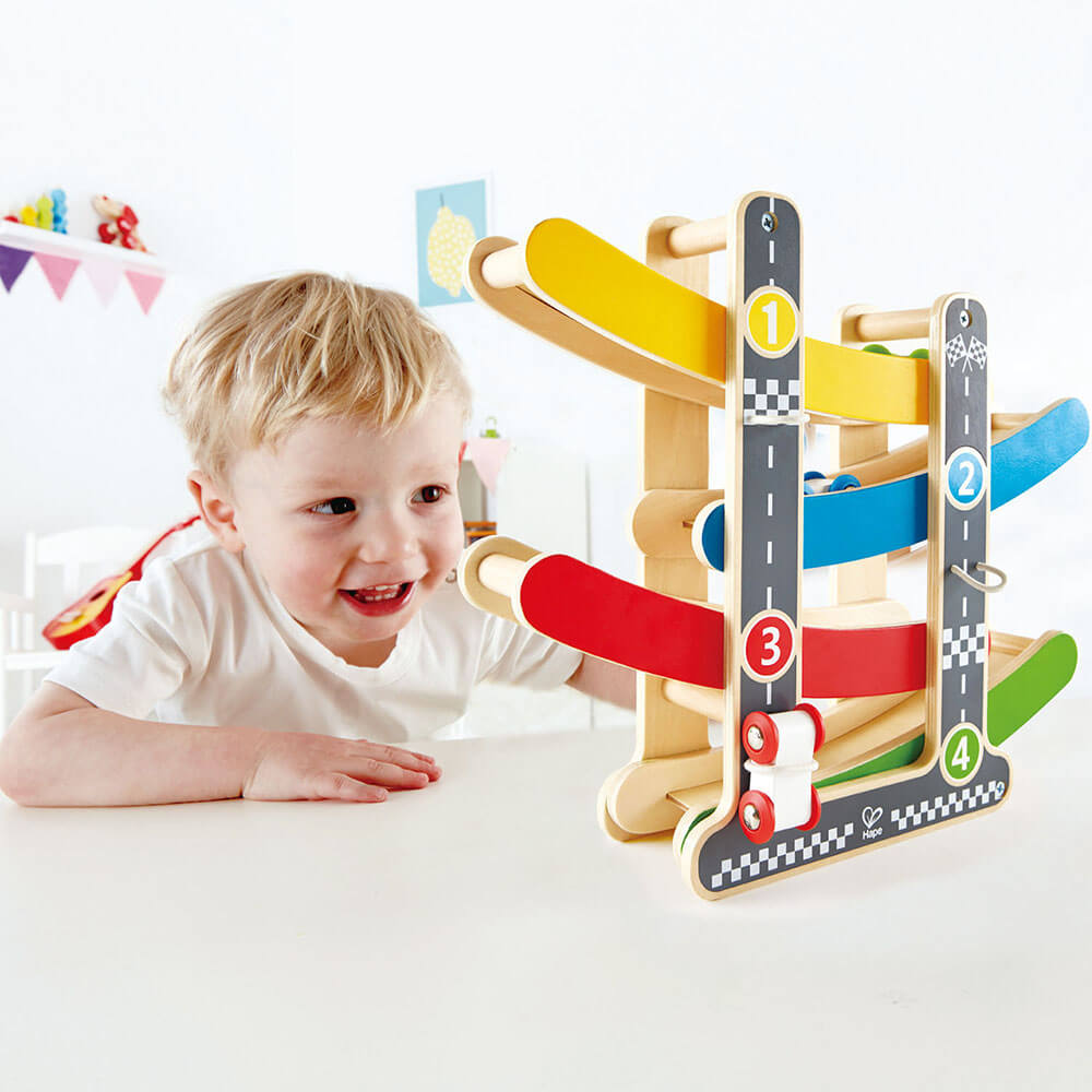 Hape Fast Flip Racetrack Set