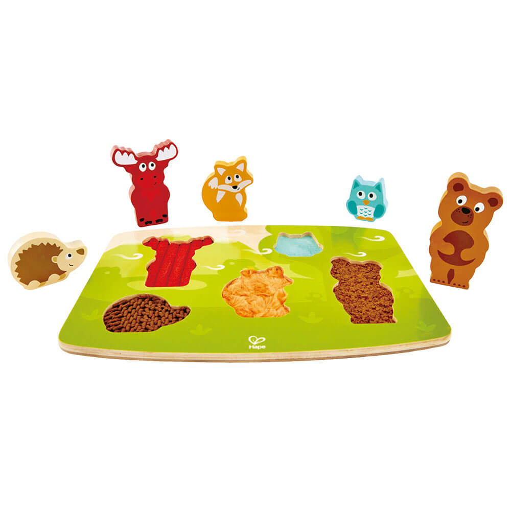 Hape Forest Animal Tactile Puzzle