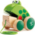 Hape Frog Wooden Pull Along