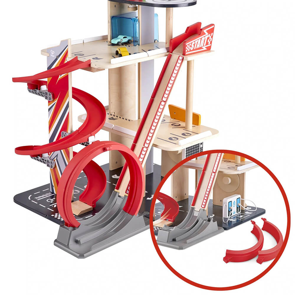 Hape Gearhead Stunt Garage