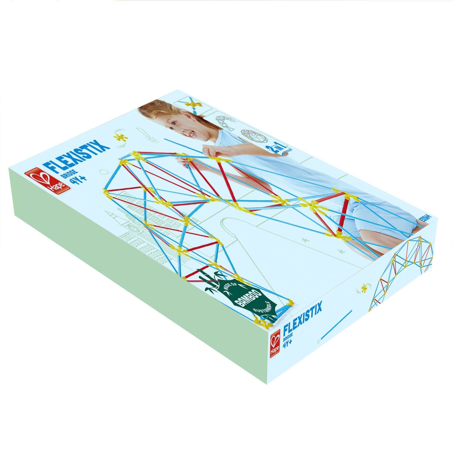 Hape Bamboo Flexistix Geodesic Structures