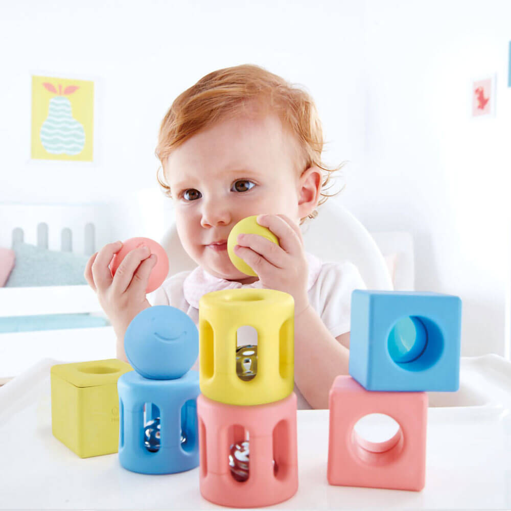 Hape Geometric Rattle Trio