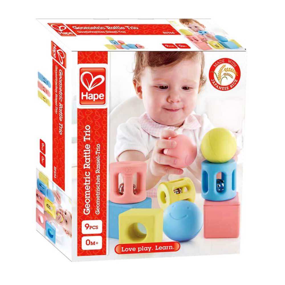 Hape Geometric Rattle Trio