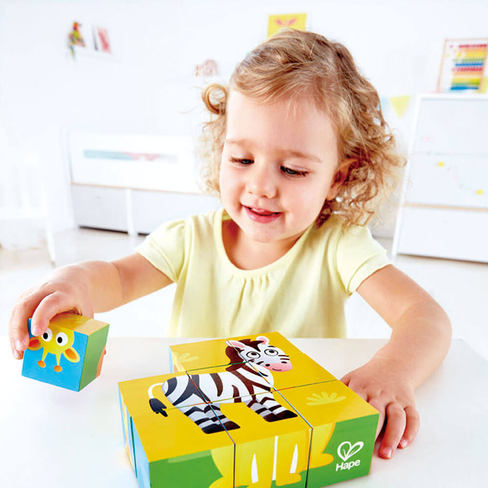 Hape Jungle Animal Block Puzzle