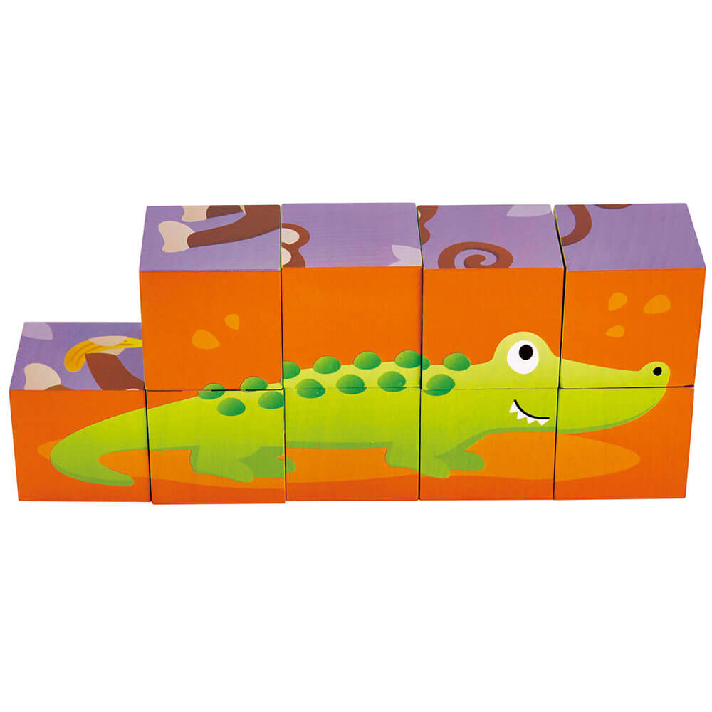 Hape Jungle Animal Block Puzzle