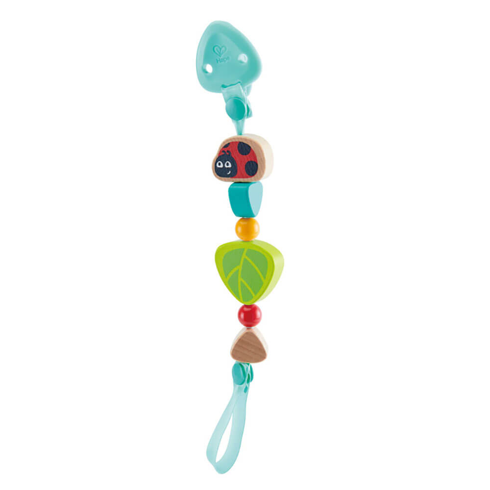 Hape Ladybug Pacifier Clip