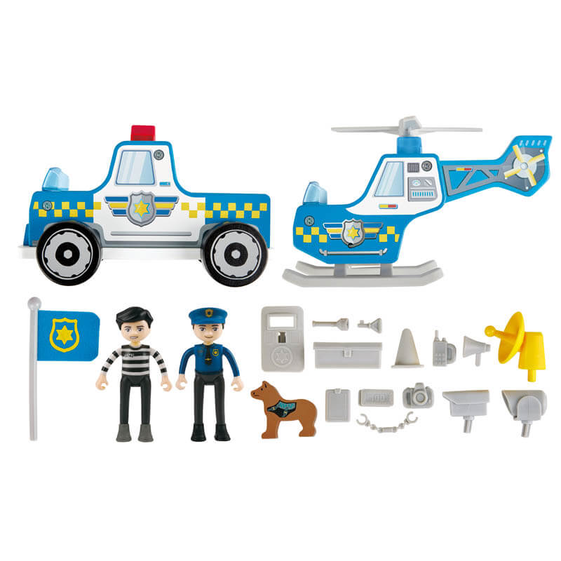 Hape Metro Police Dept Playset