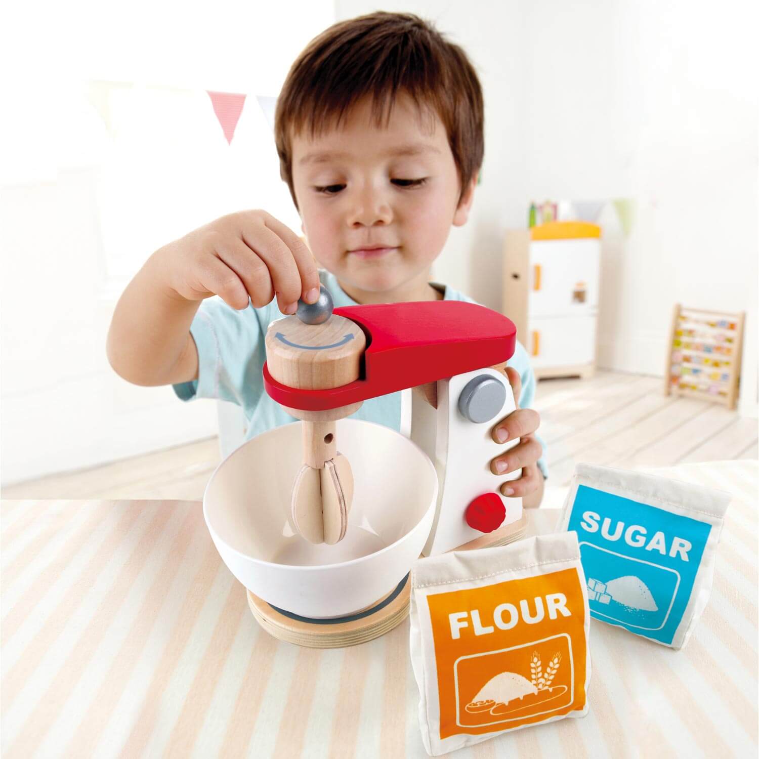 Hape Mix & Bake Blender Pretend Play Set