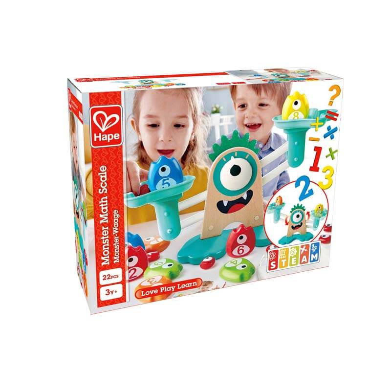 Hape Monster Math Scale Learning Set